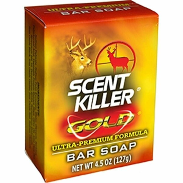 Wildlife Research Cente r  4.5 oz Red Scent Killer gold Bar Soap 65412